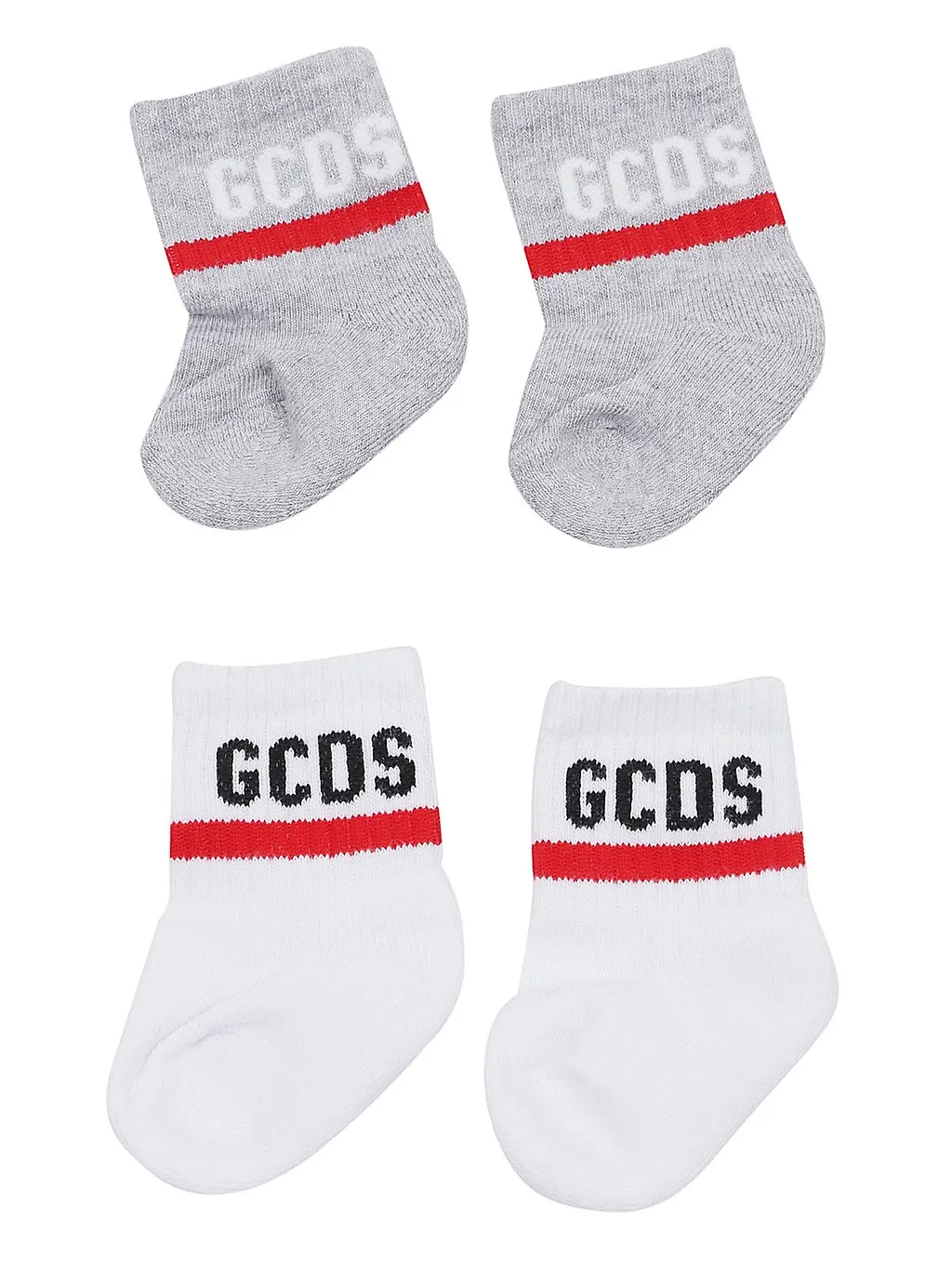 Gcds Kids Logo Intarsia Socks