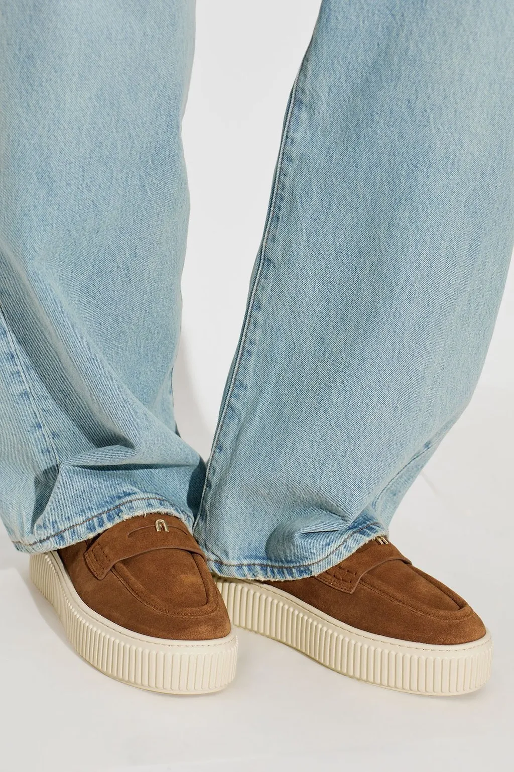 Furla Sky Platform Loafers
