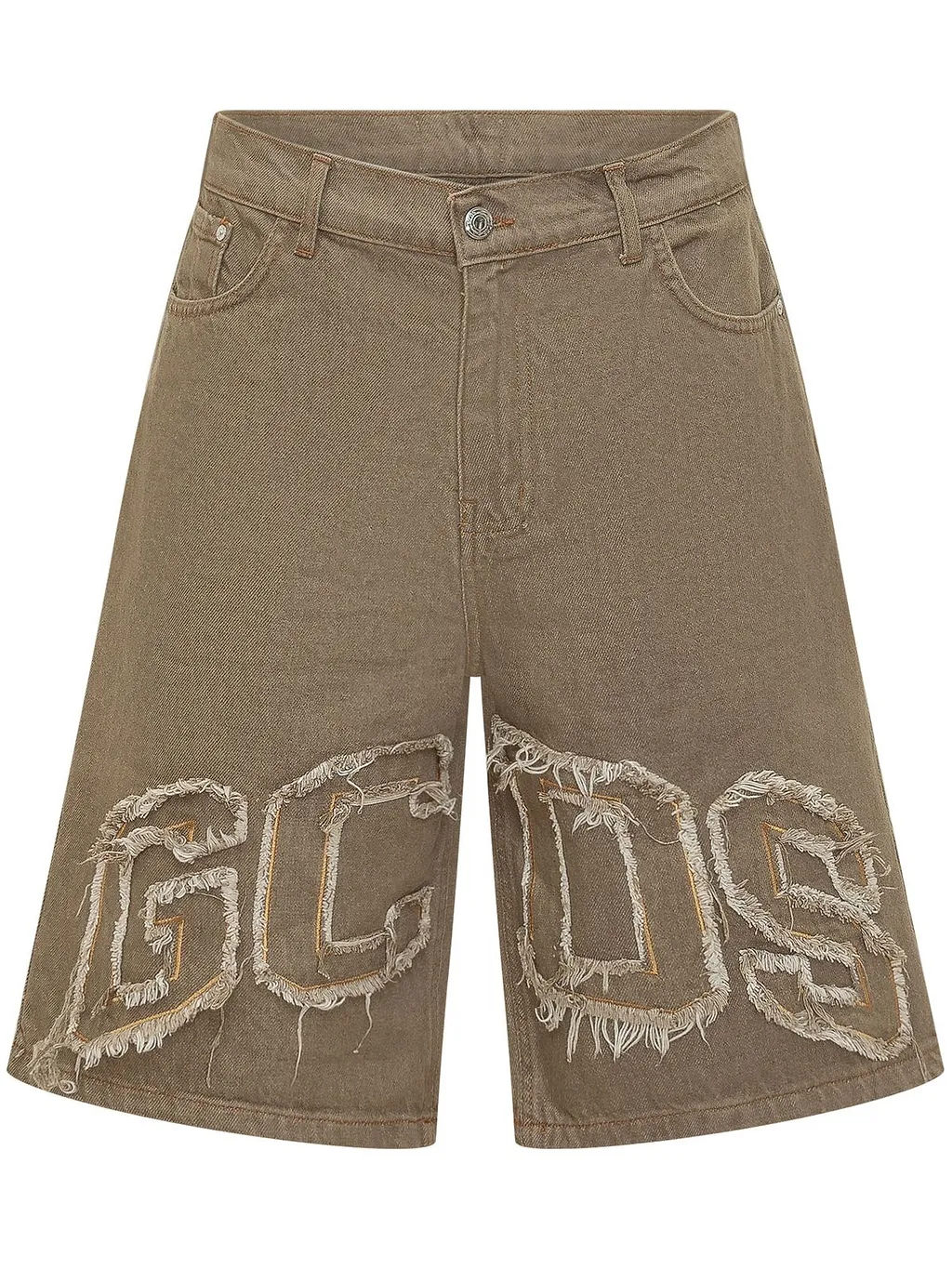 Gcds Logo Lounge Denim Shorts