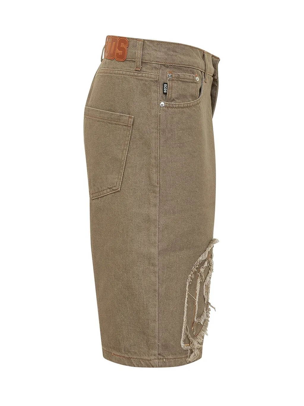 Gcds Logo Lounge Denim Shorts