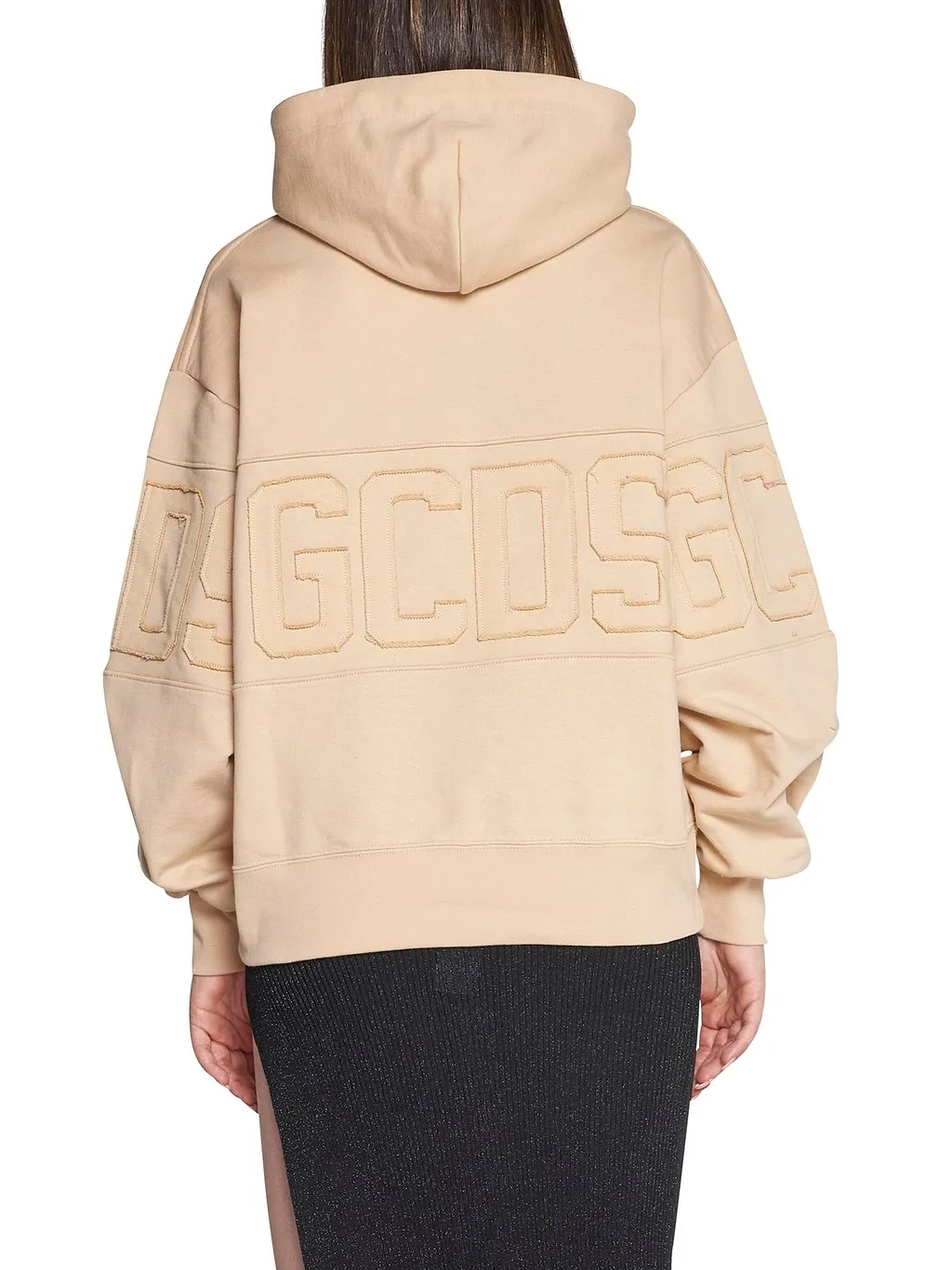 Gcds Logo Patch Drawstring Hoodie