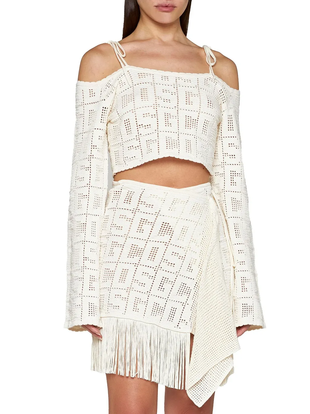Gcds Logo Monogram Mini Skirt