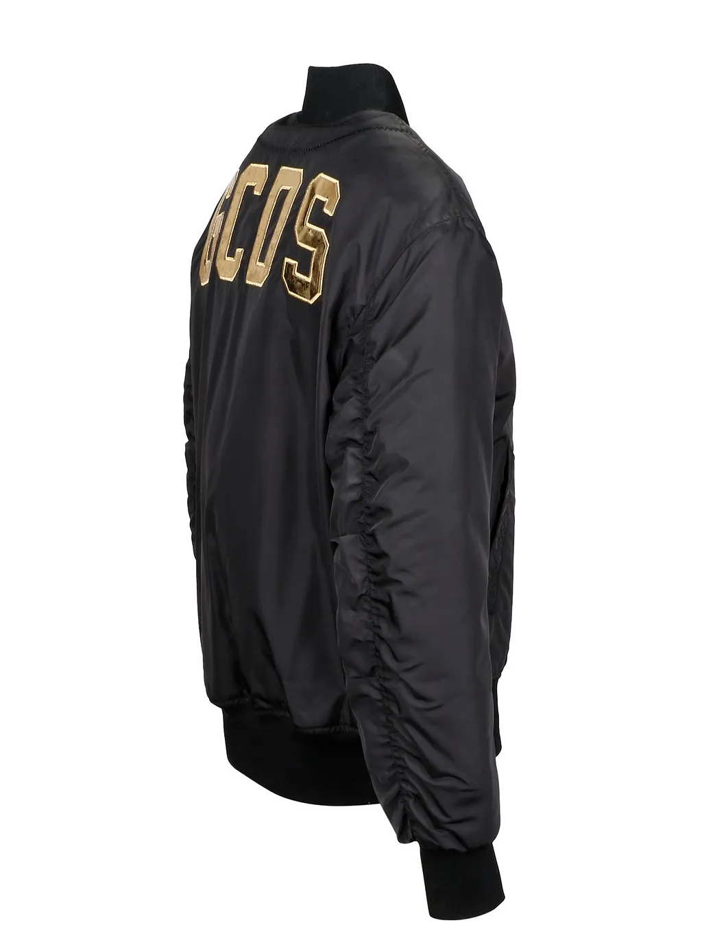 Logo Print Bomber Jacket