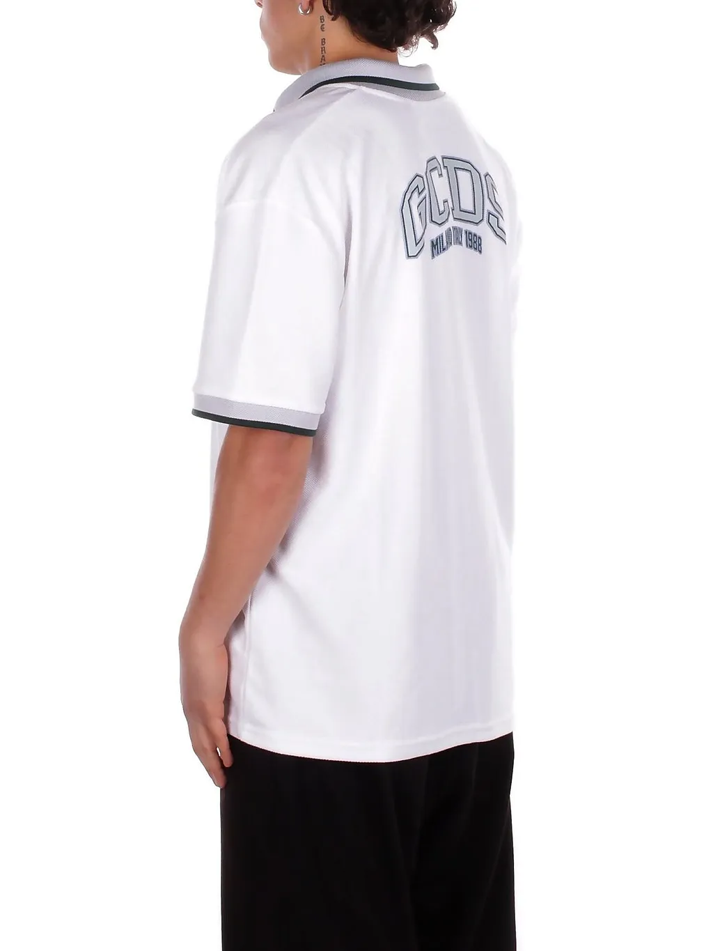 Gcds Logo Printed Polo Shirt