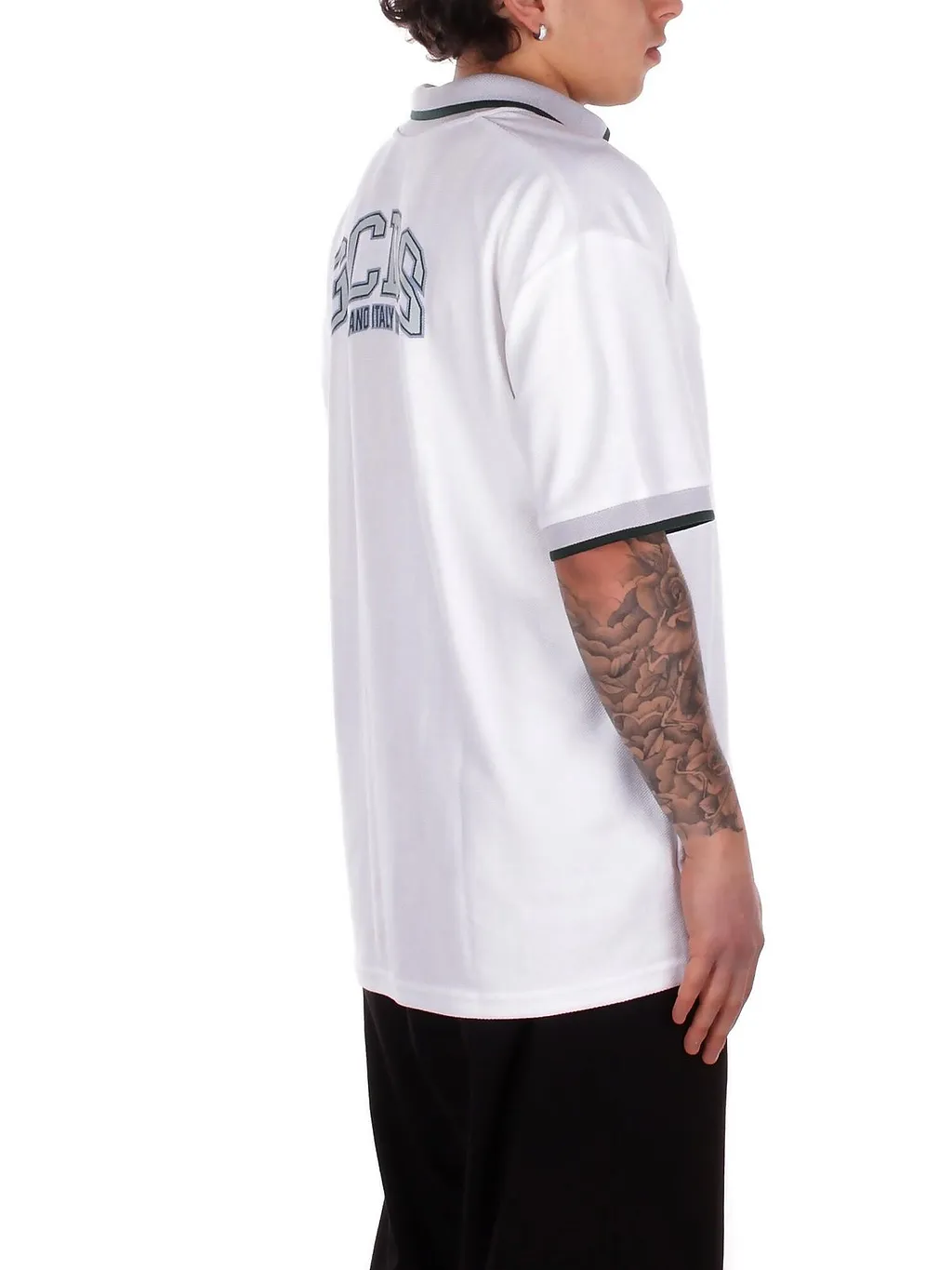 Gcds Logo Printed Polo Shirt