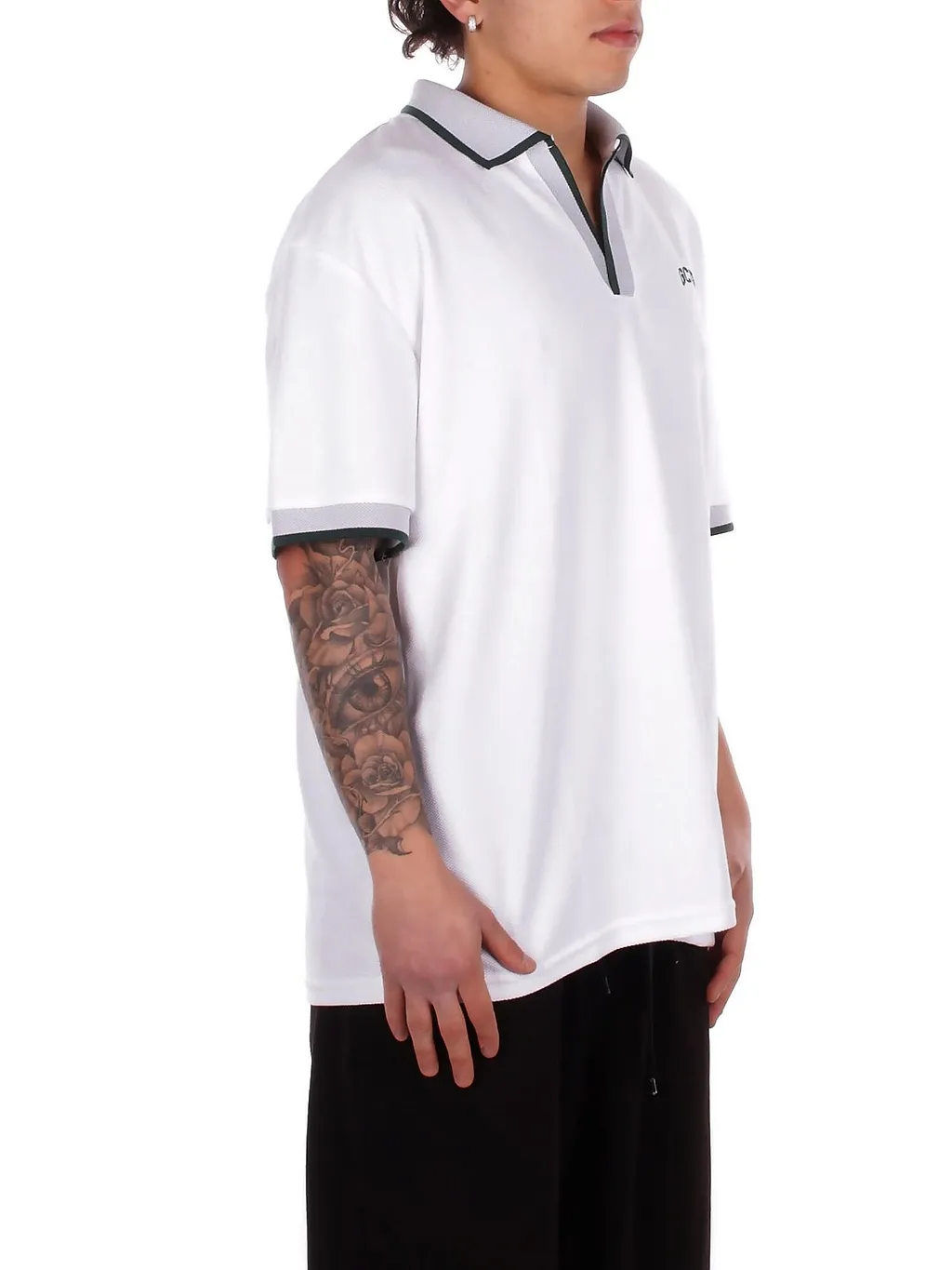 Gcds Logo Printed Polo Shirt