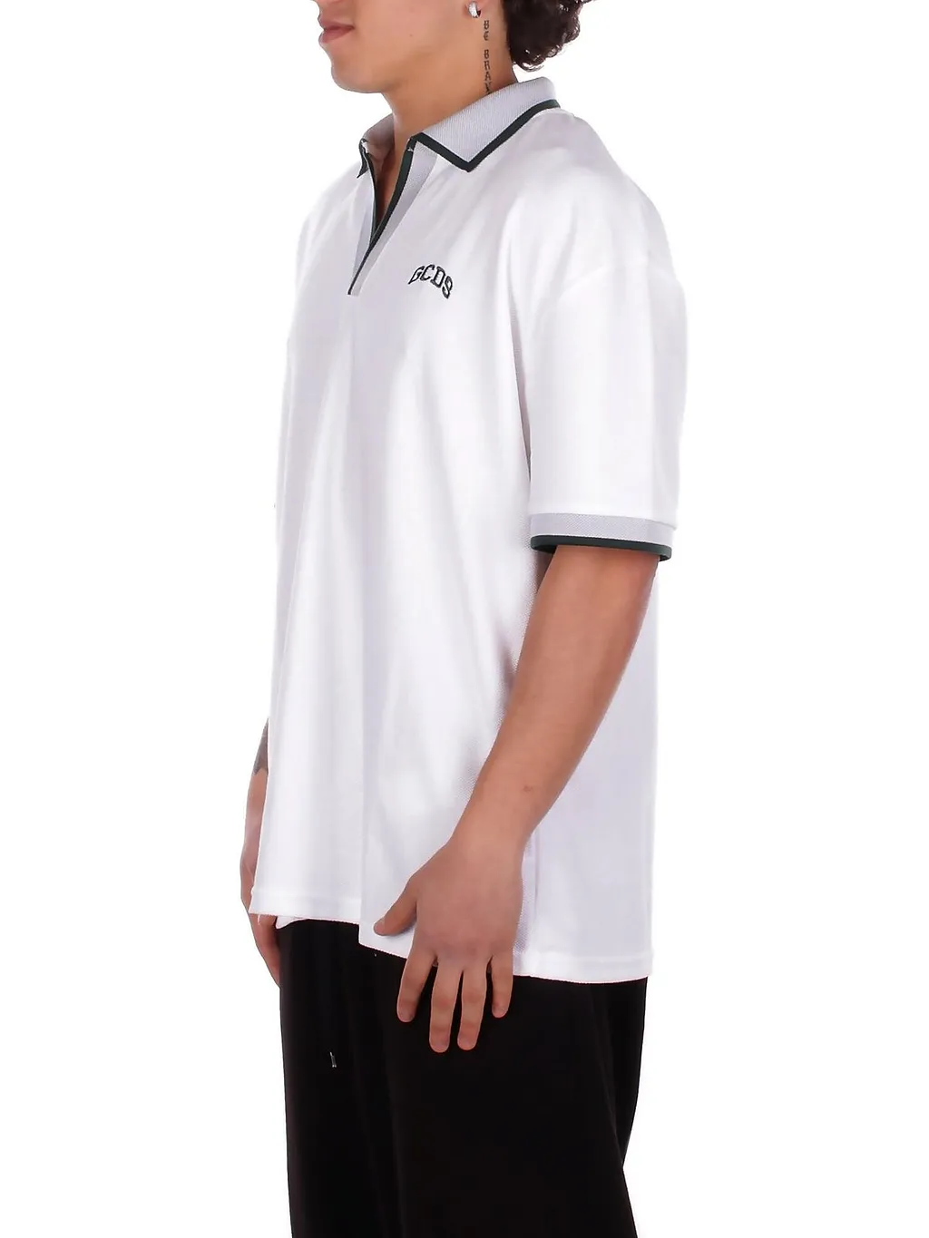 Gcds Logo Printed Polo Shirt