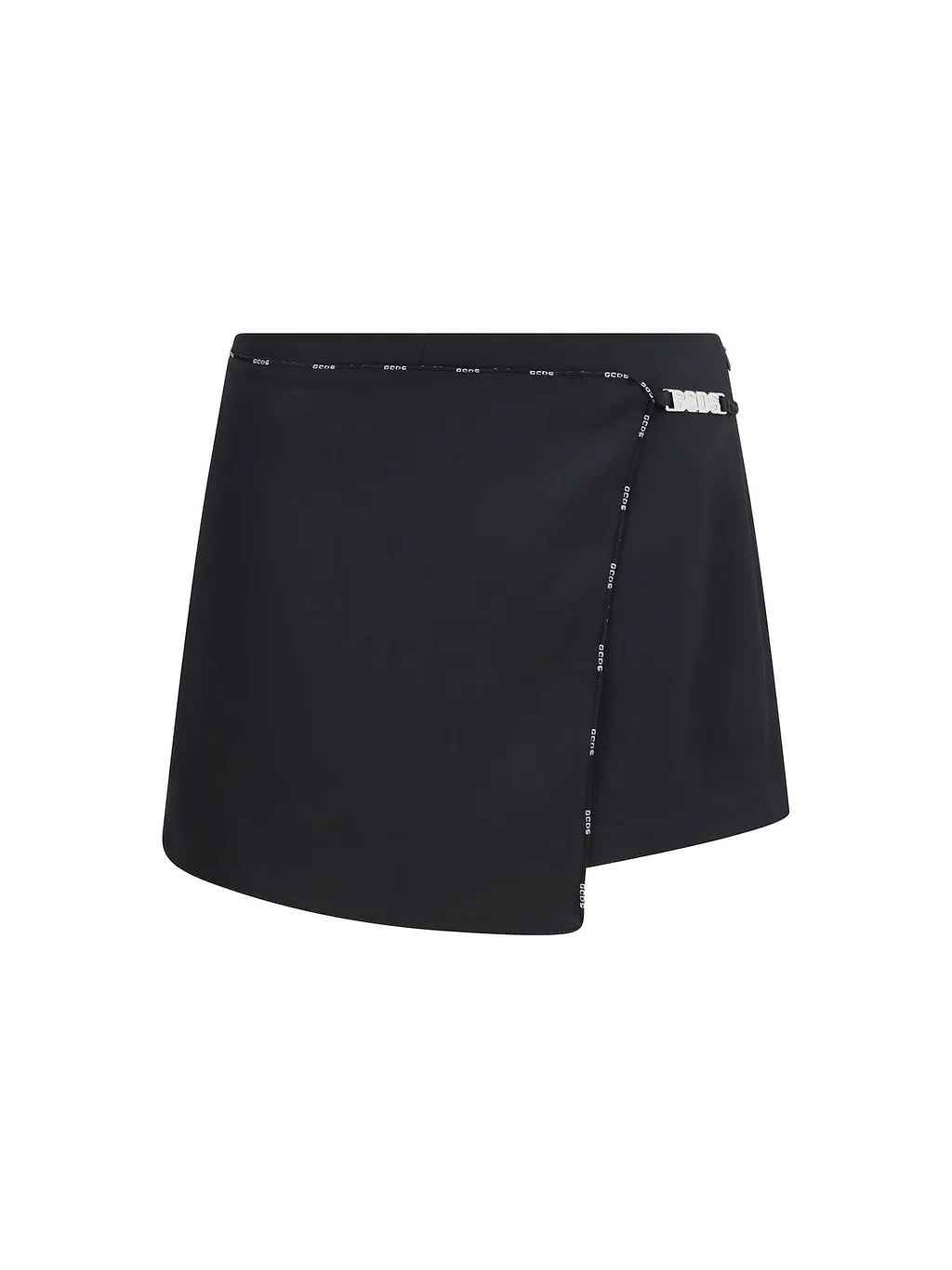 Gcds Logo-Trim Wrap Mini Skort