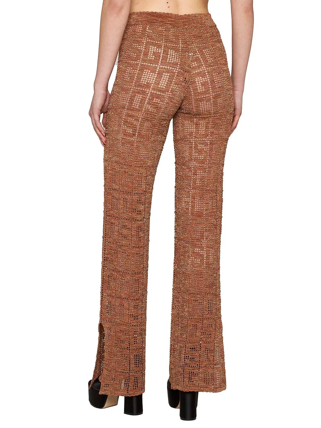 Gcds Monogram High-Waist Drawstring Pants
