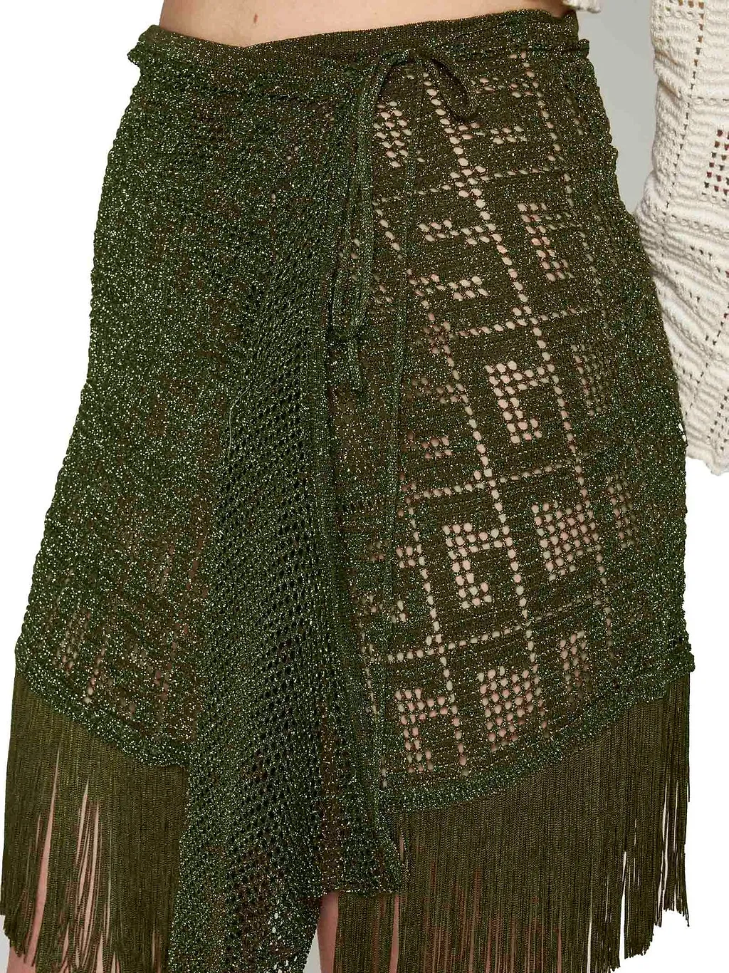 Gcds Monogram Knit Skirt