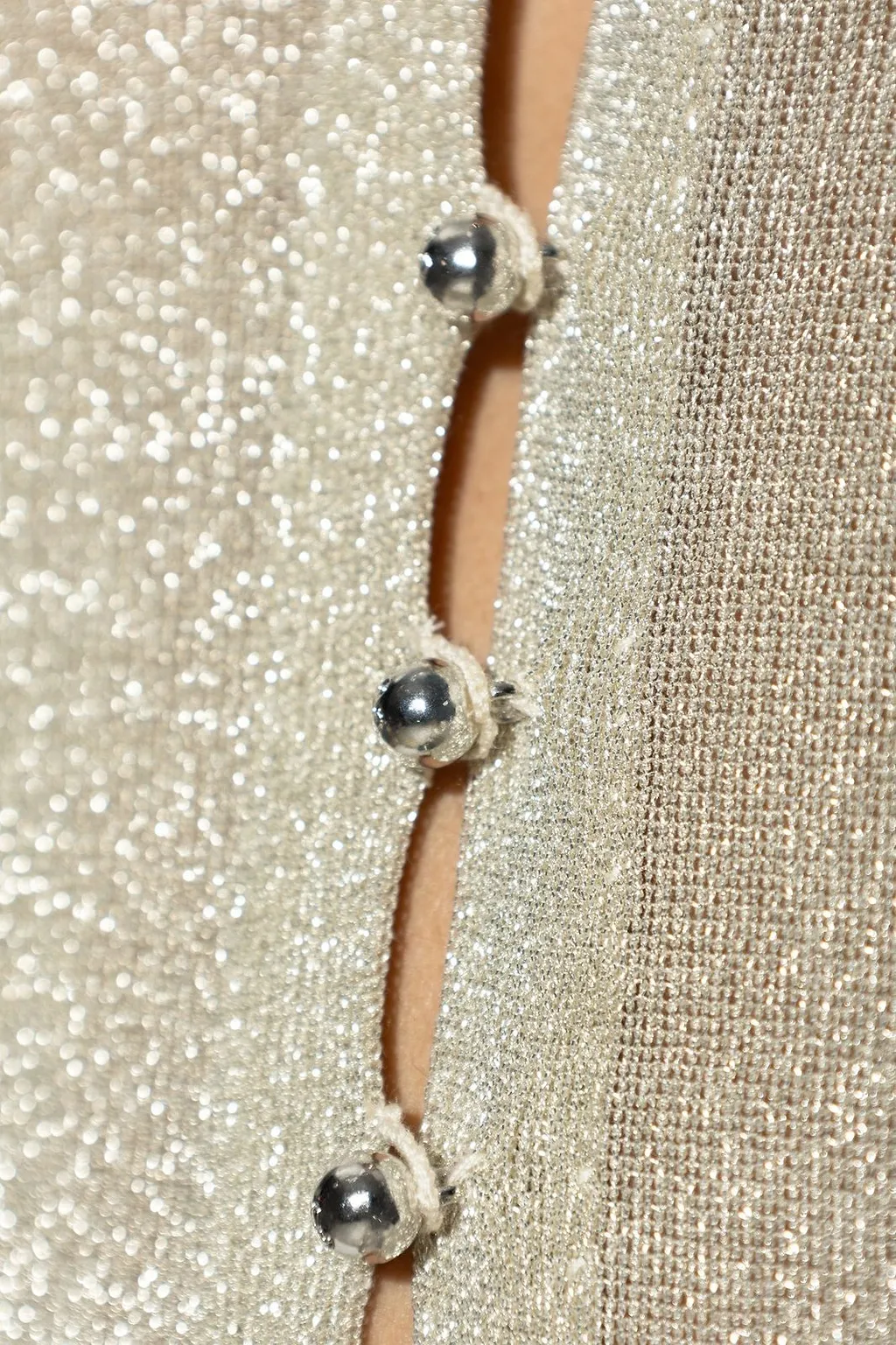 Gestuz X Barbie Sparkle Button Top