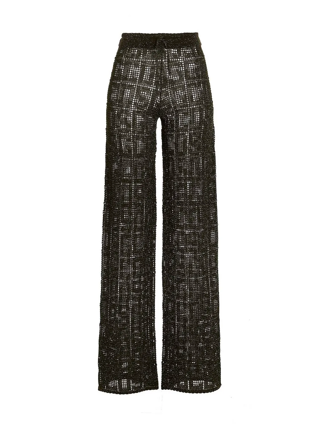 Gcds Monogram High-Waist Drawstring Pants