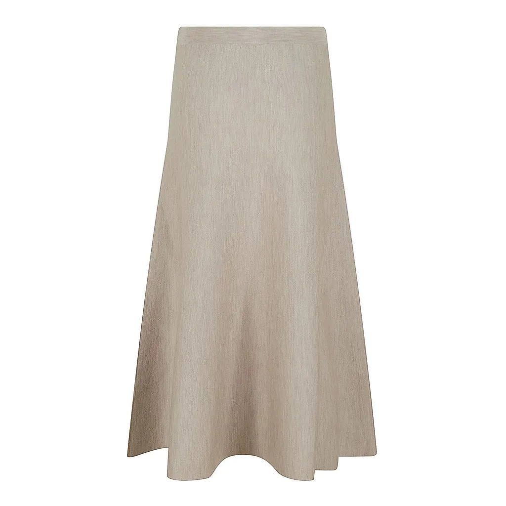 Gabriela Hearst Ribbed Knit Maxi Skirt