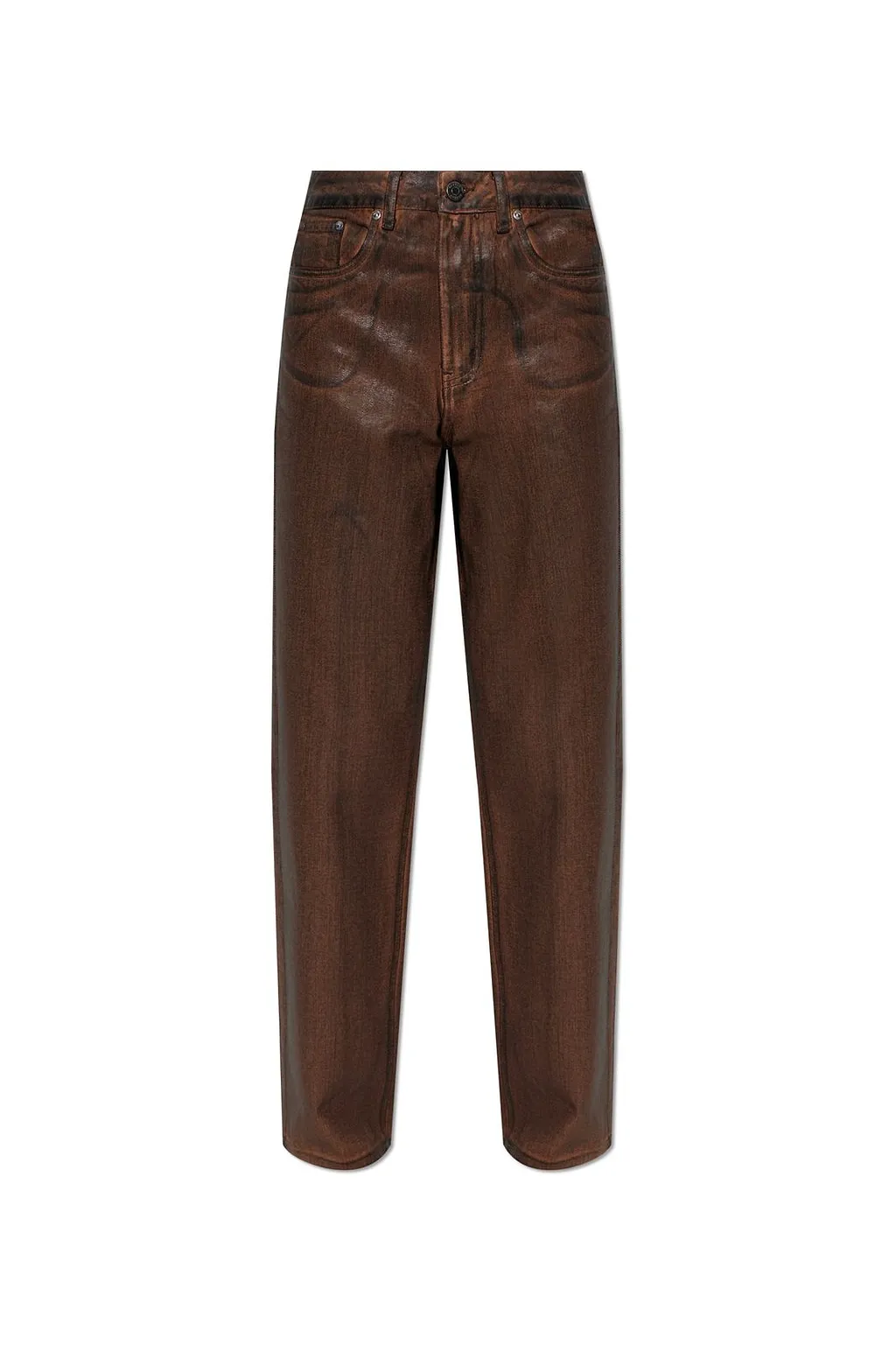 Gestuz Gzcellie Coated Wide-Leg Jeans