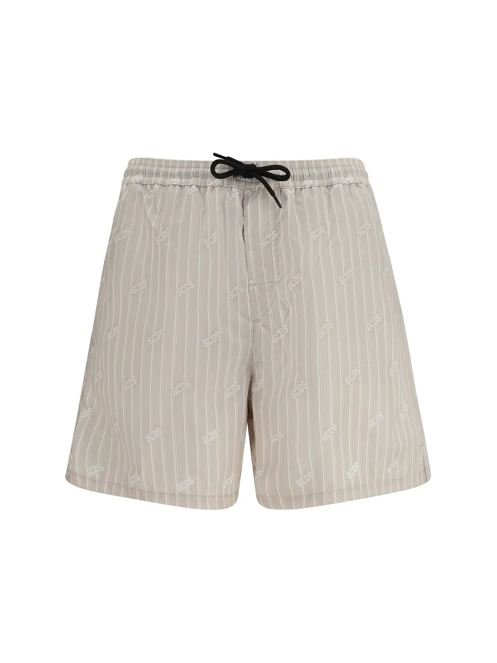Gcds Striped Logo Swim Shorts