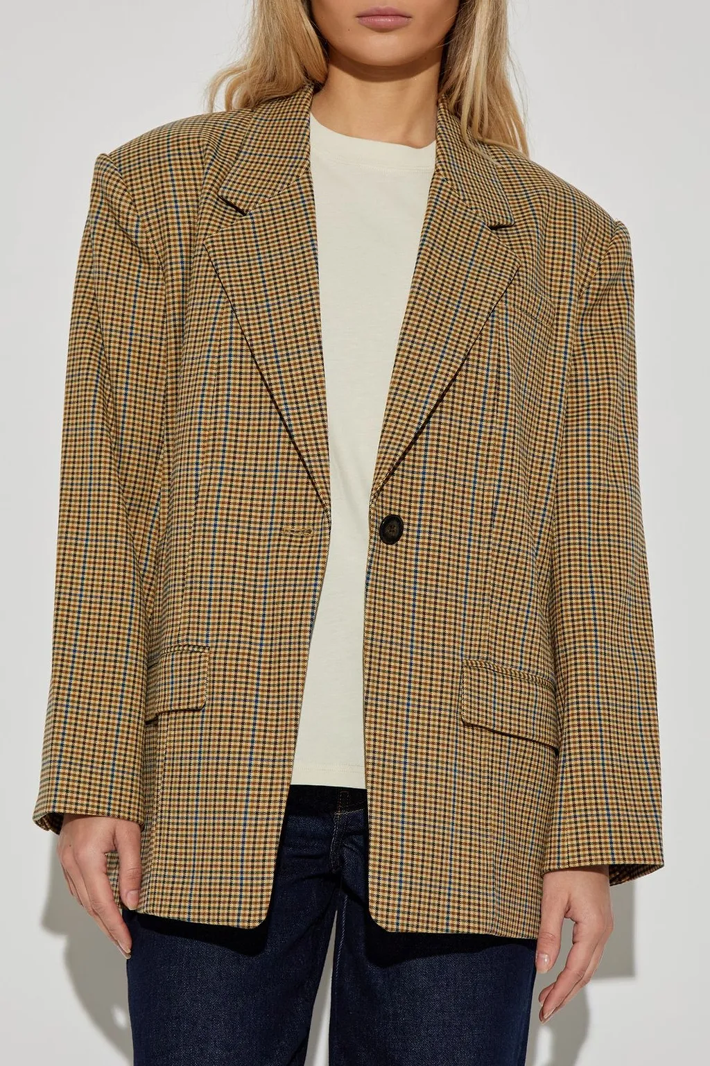 Gestuz Gzcorina Checked Blazer
