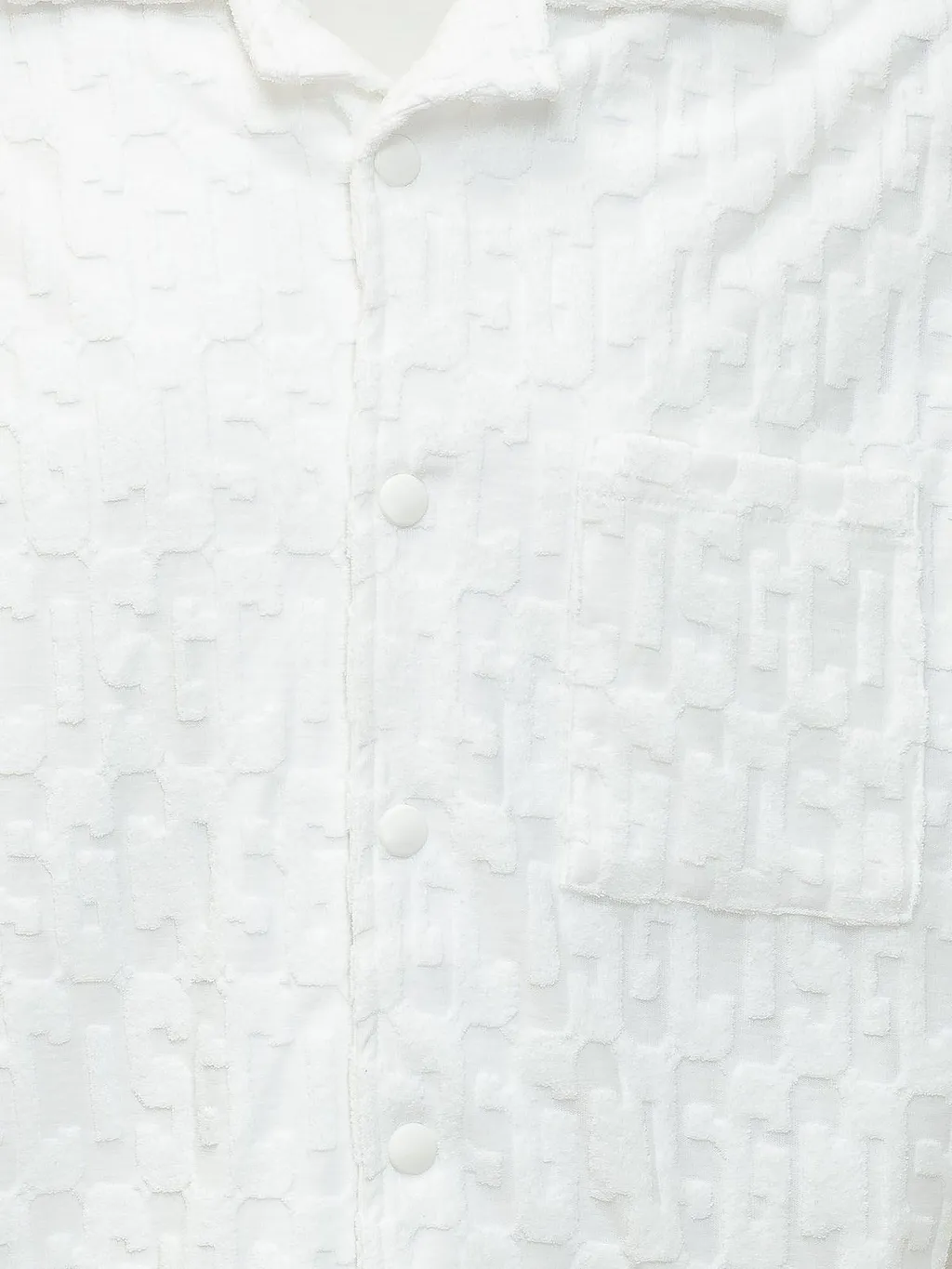 Gcds Textured Bowling Shirt