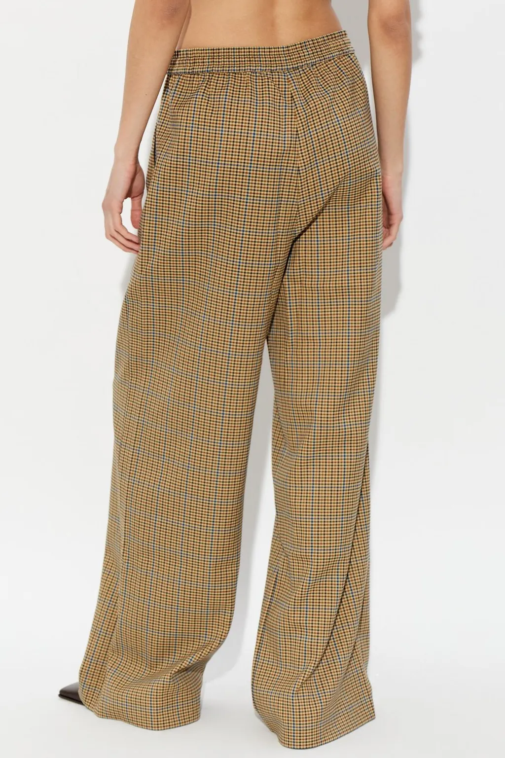 Gestuz Gzchicca Checked Wide-Leg Pants
