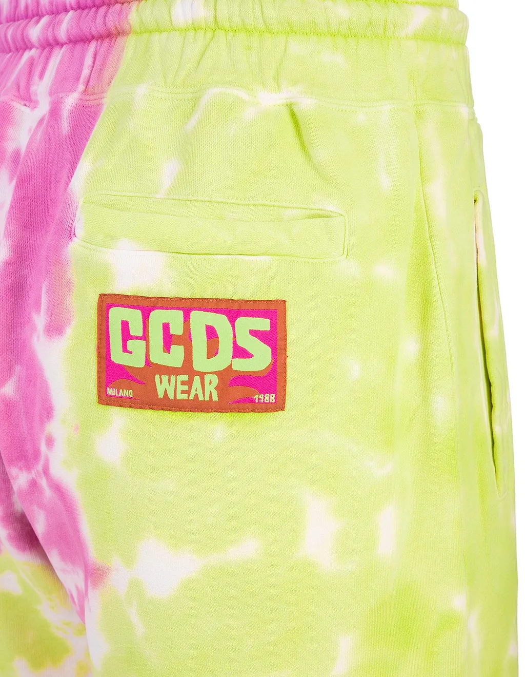 Gcds Tie-Dyed Drawstring Bermuda Shorts