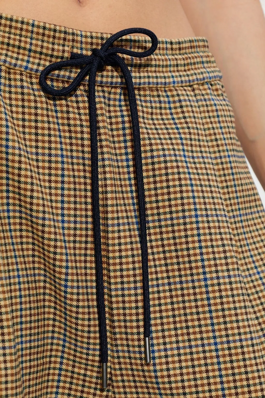 Gestuz Gzchicca Checked Wide-Leg Pants