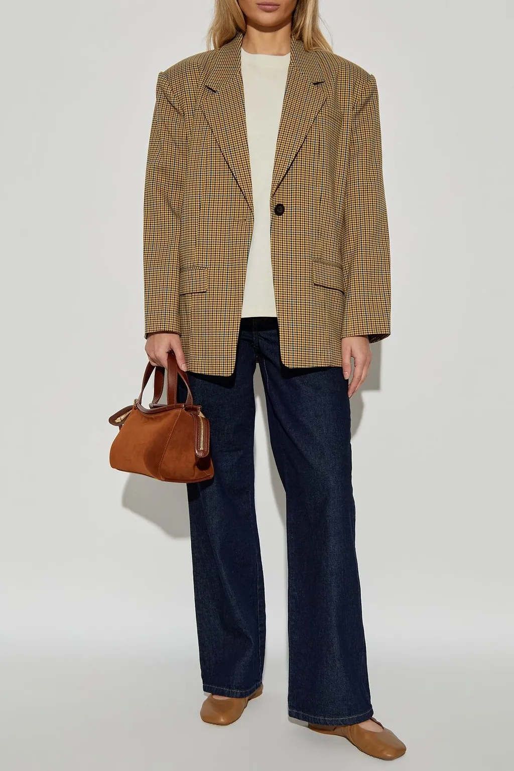Gestuz Gzcorina Checked Blazer