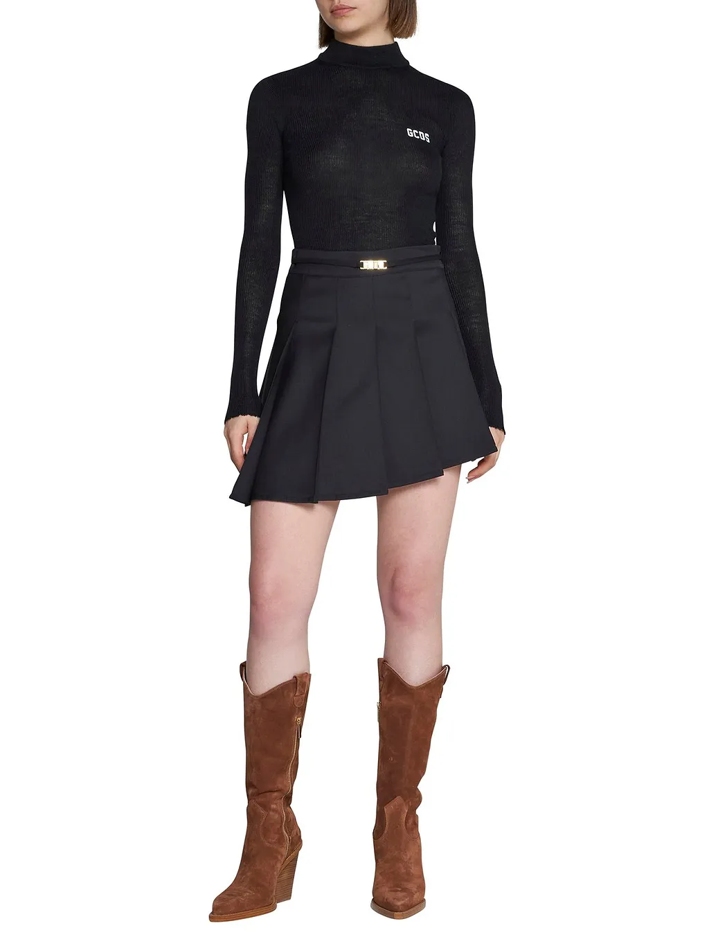 Gcds Turtleneck Knit Jumper
