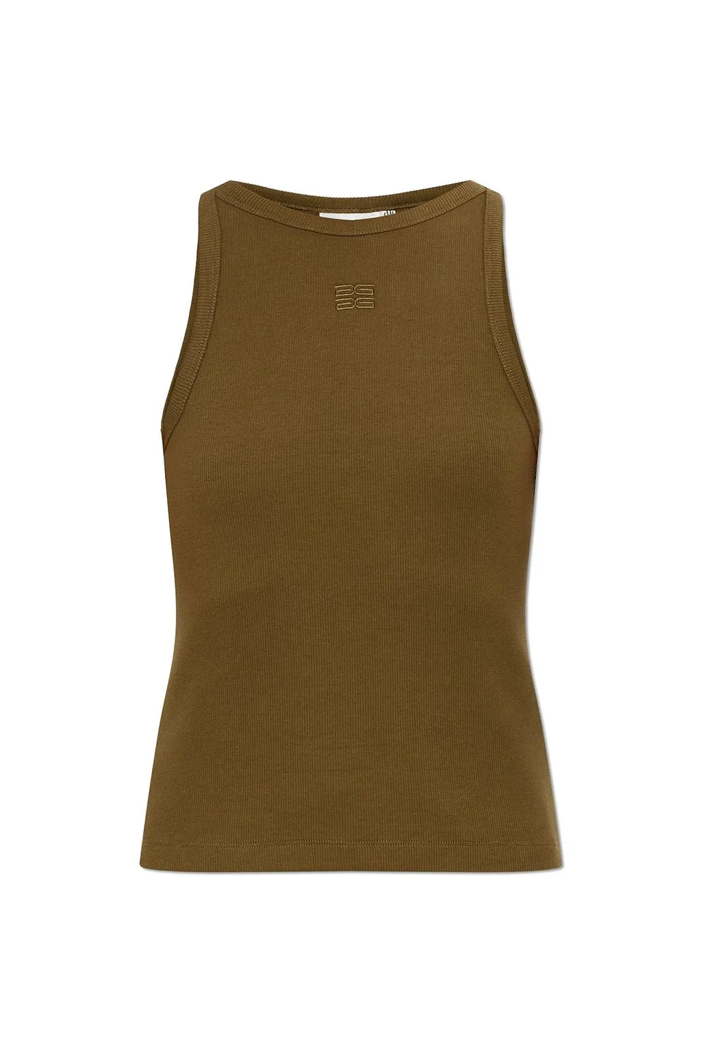 Gzdrew Ribbed Logo Tank Top