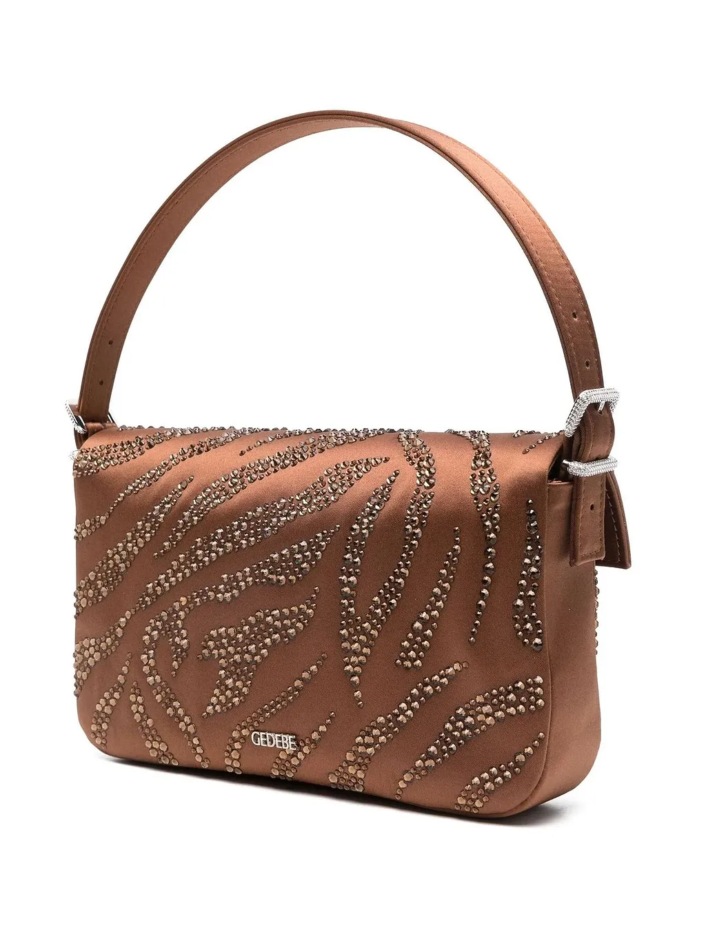 Habibi Crystal Buckle Shoulder Bag
