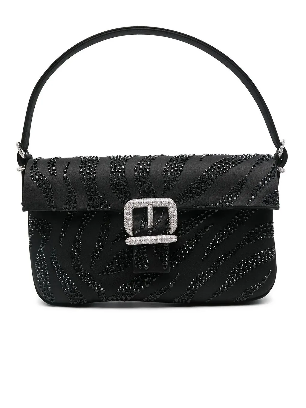 Gedebe Habibi Crystal Buckle Shoulder Bag