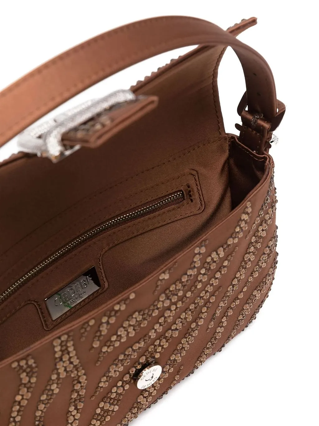 Habibi Crystal Buckle Shoulder Bag