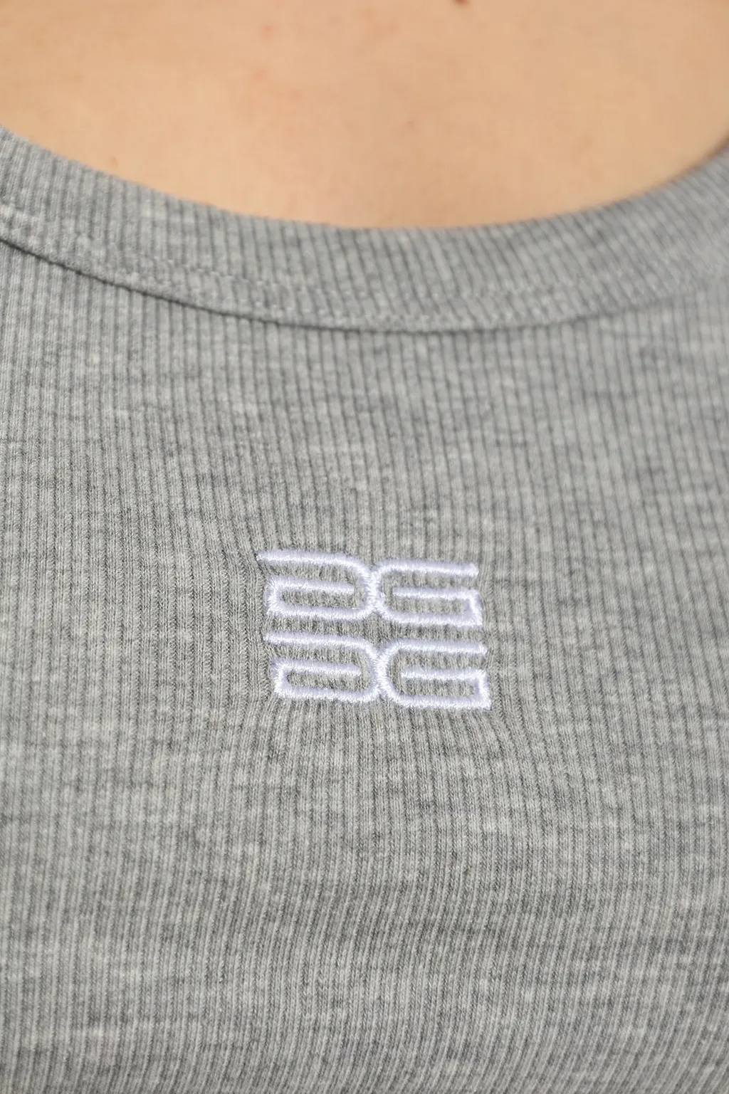 Gzdrew Logo Embroidered Tank Top
