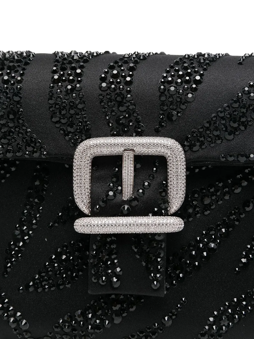 Gedebe Habibi Crystal Buckle Shoulder Bag