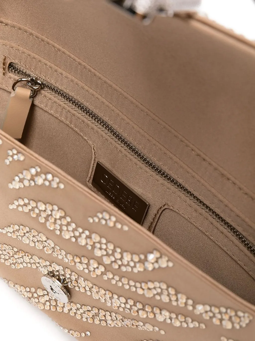 Habibi Crystal Embellished Shoulder Bag