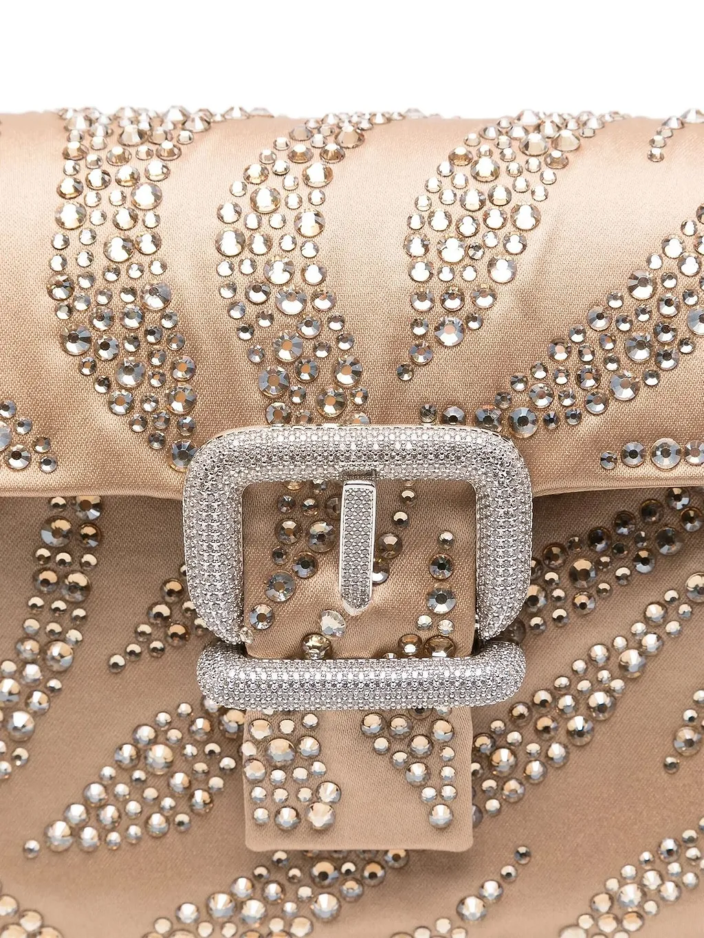 Habibi Crystal Embellished Shoulder Bag