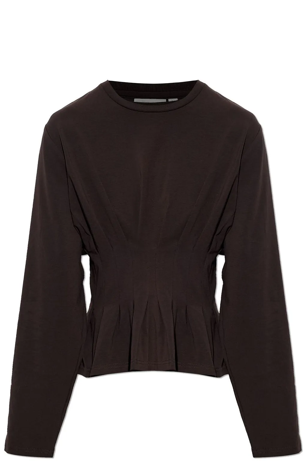 Gestuz Gzinez Pleated Long-Sleeve Top