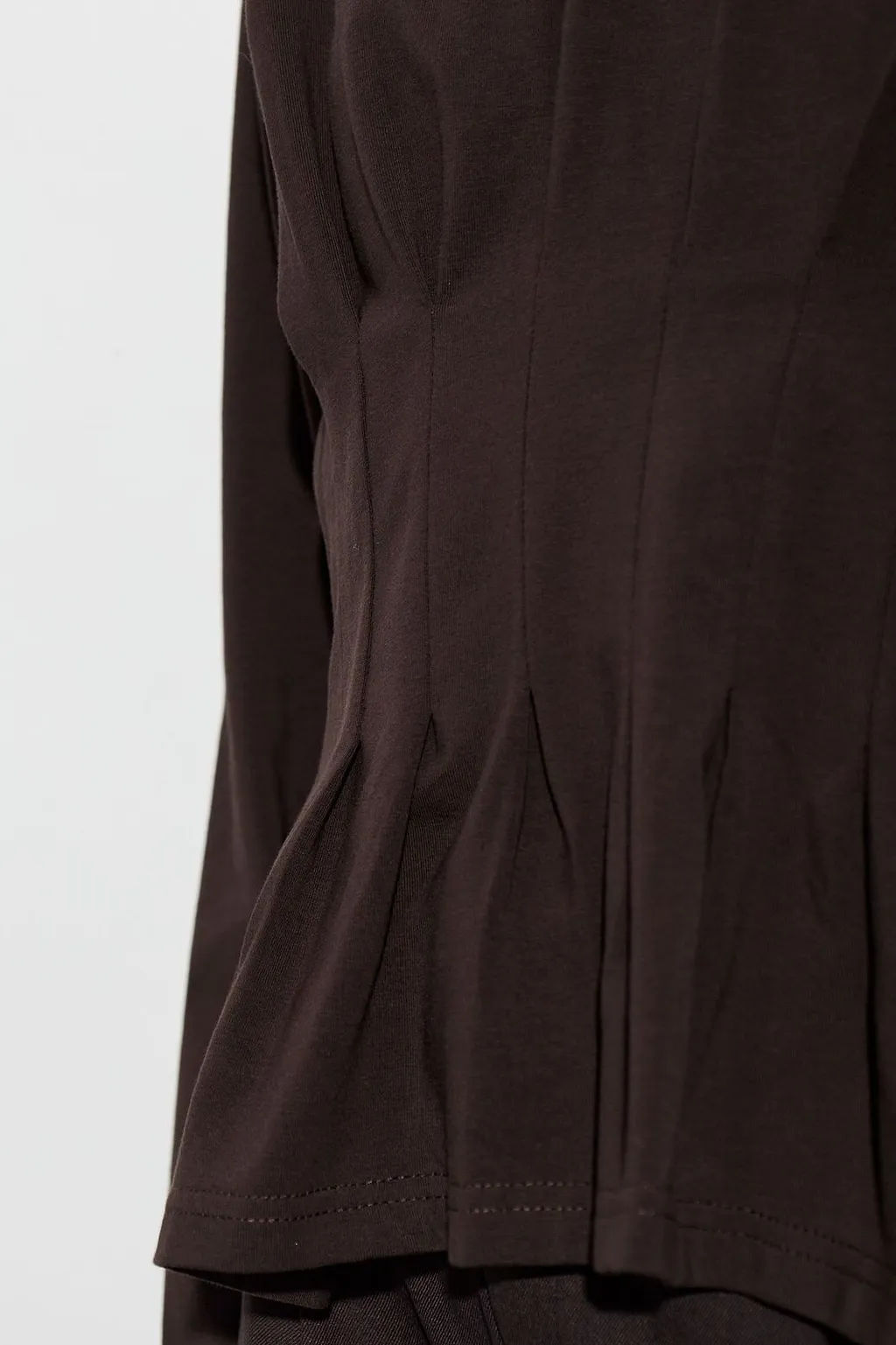Gestuz Gzinez Pleated Long-Sleeve Top