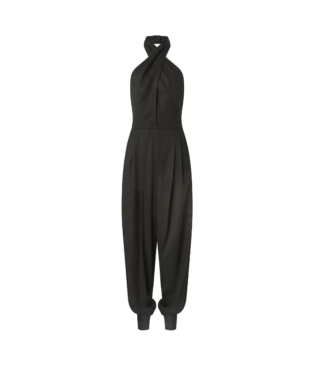 Genny Halterneck Open-Back Jumpsuit