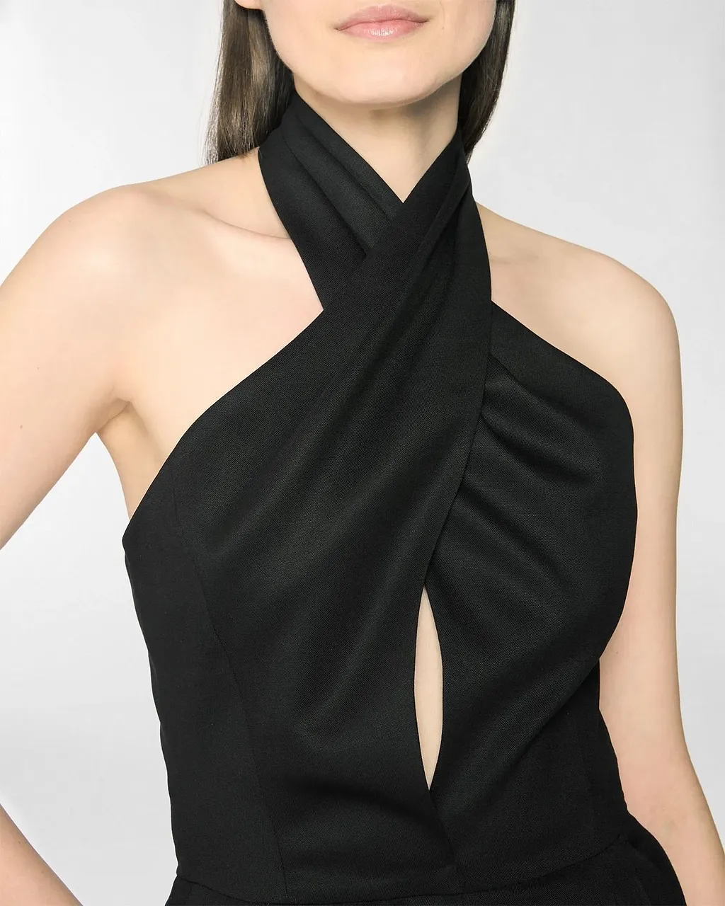 Genny Halterneck Open-Back Jumpsuit