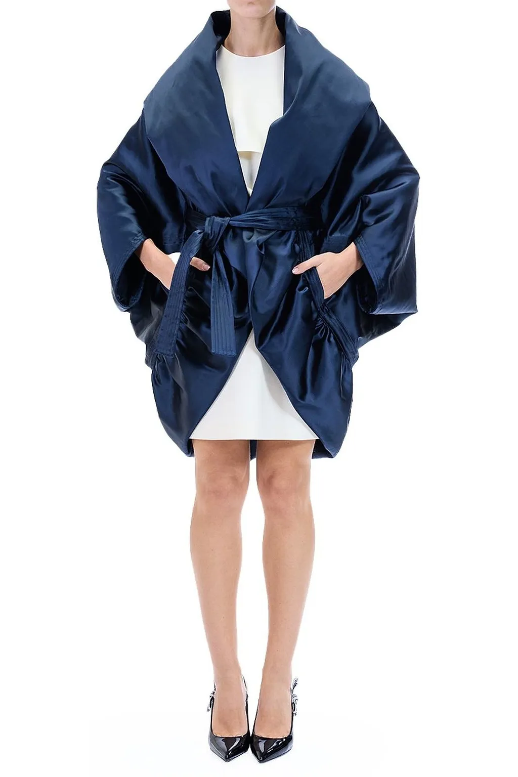 Genny Oversized Belted Jacket