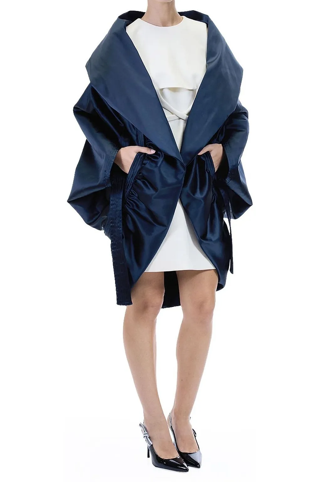 Genny Oversized Belted Jacket