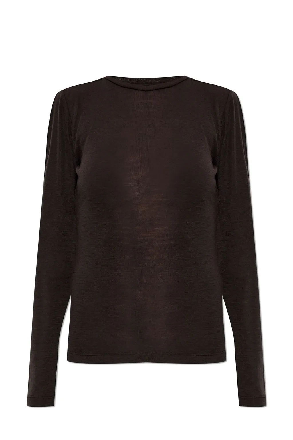 Gestuz Gzninia Sheer Long-Sleeve Top