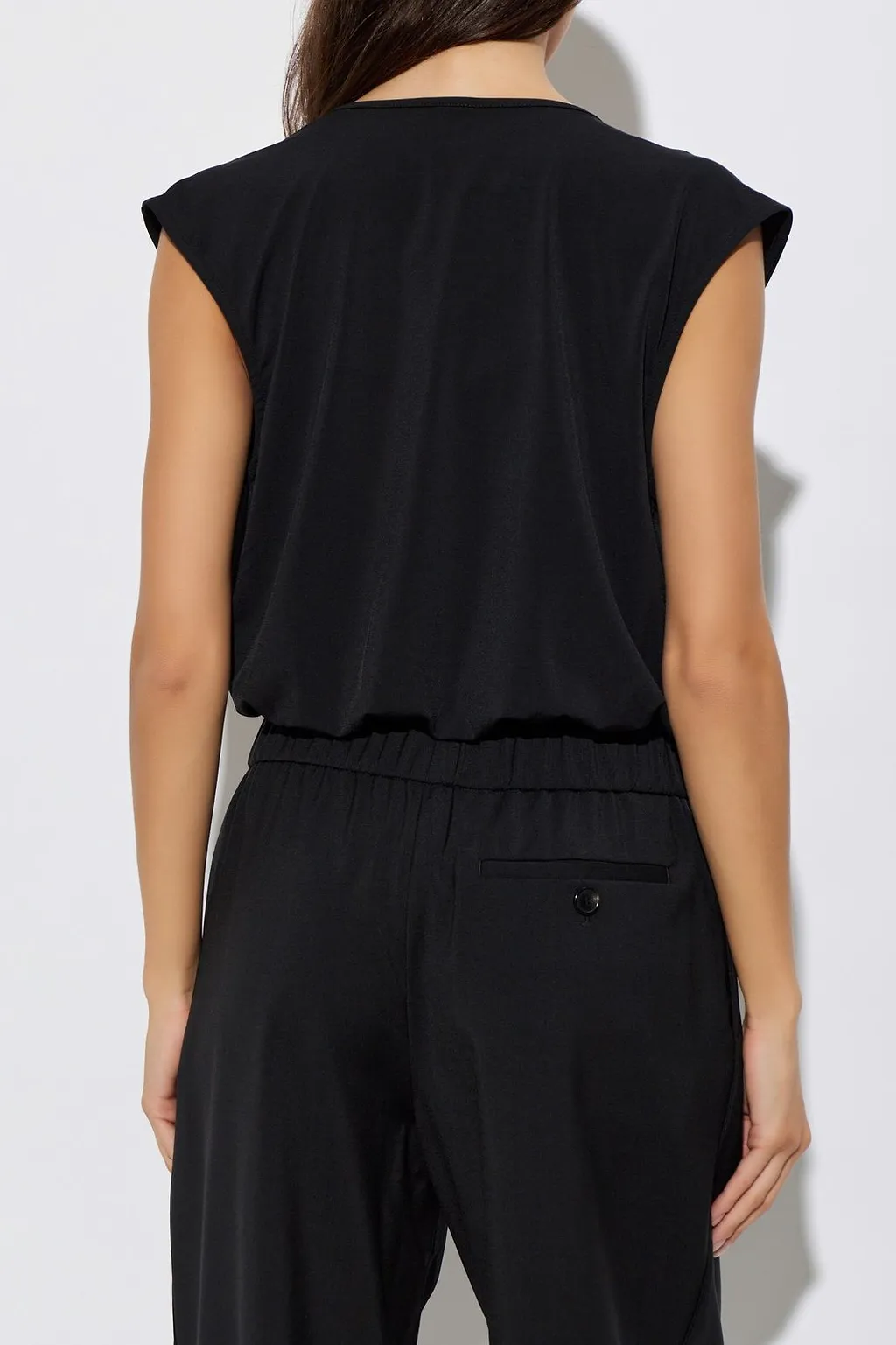 Gestuz Gznadie Draped Sleeveless Bodysuit