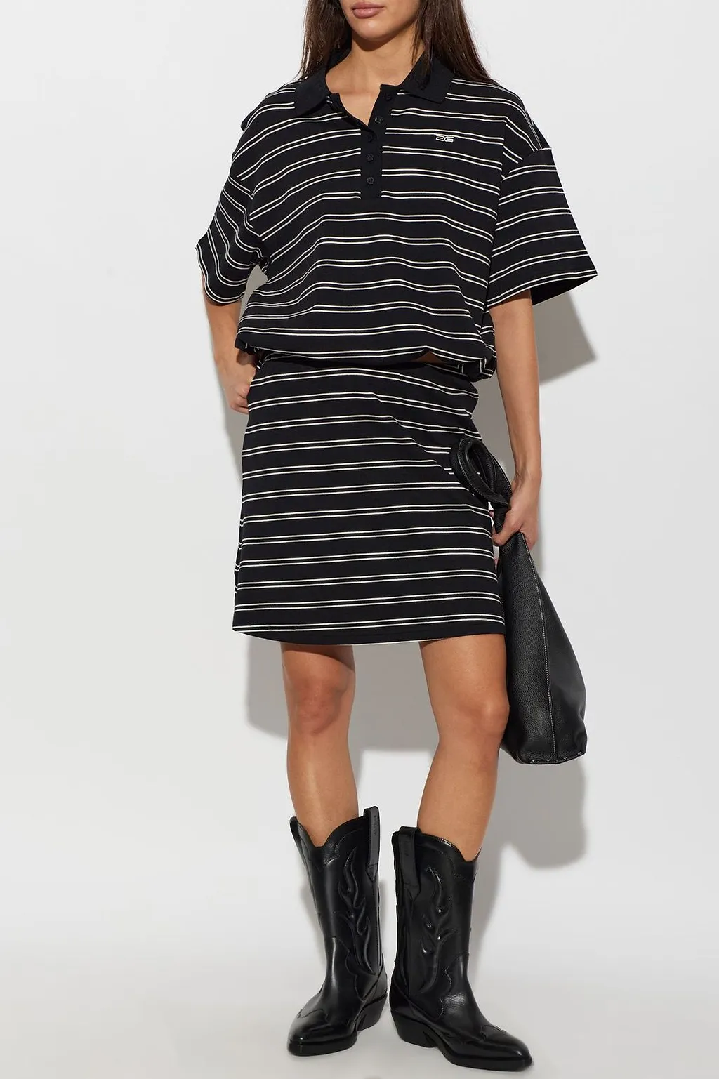 Gestuz Gzpilova Striped Knitted Skirt