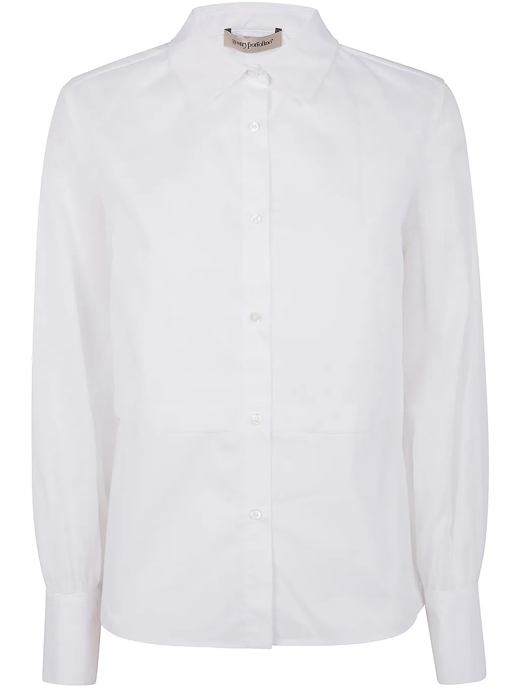 Gentry Portofino Button-Up Long Sleeve Top