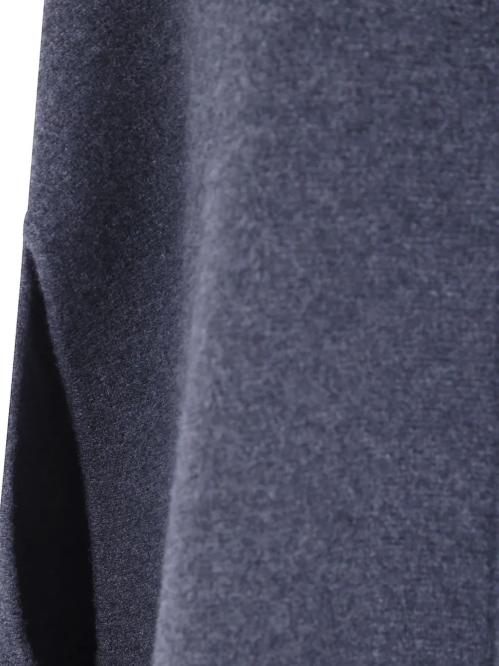 Zip-Front Knit Cape