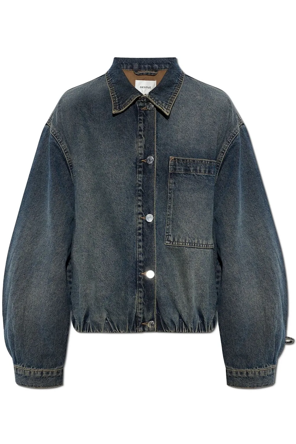 Gestuz Gzsusara Drawstring Denim Jacket