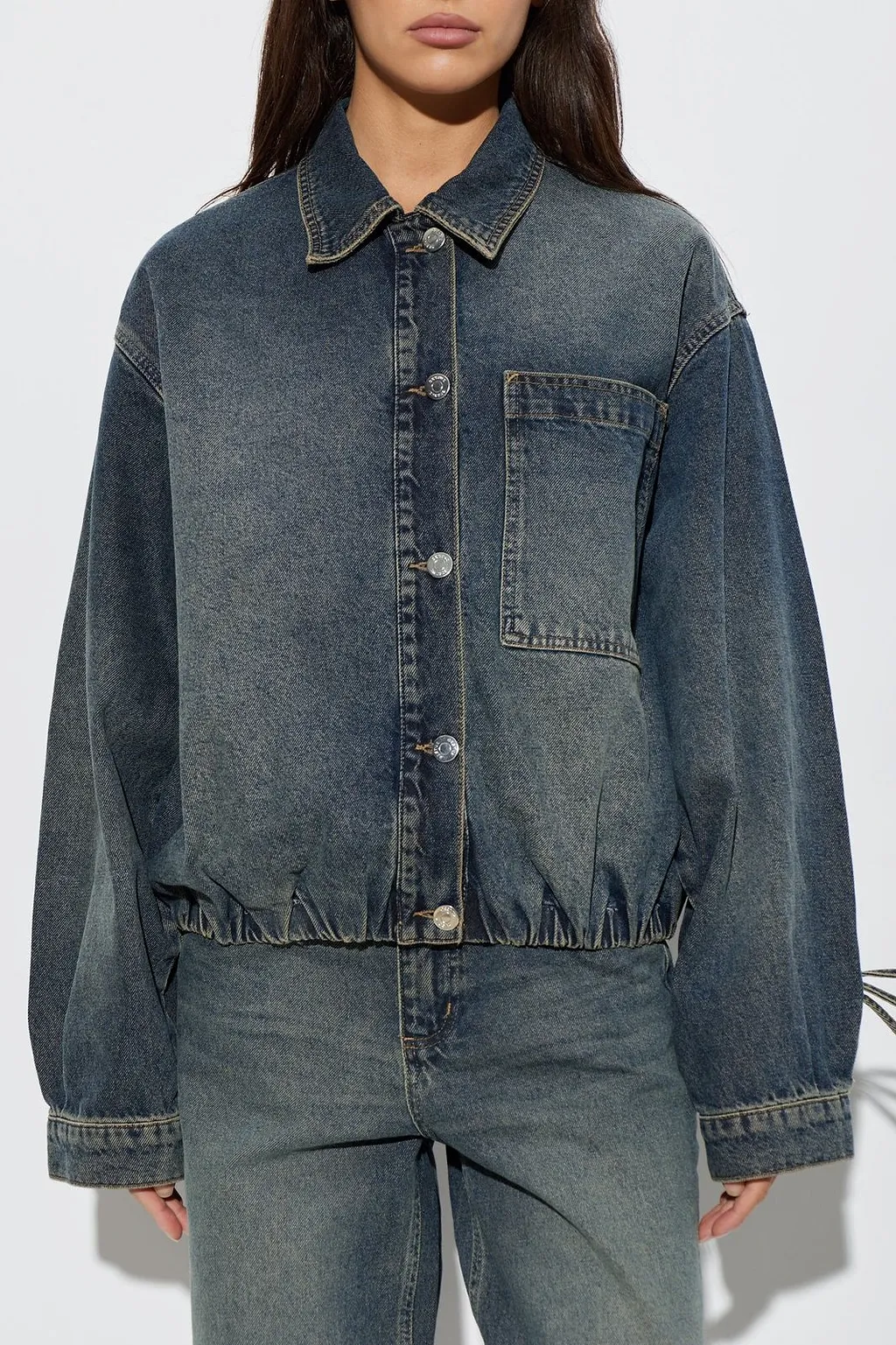 Gestuz Gzsusara Drawstring Denim Jacket