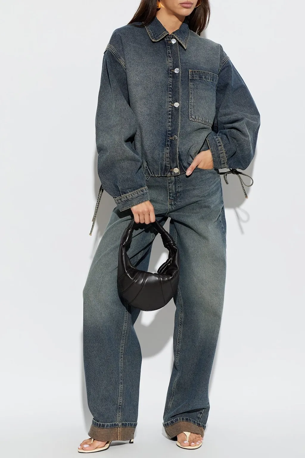 Gestuz Gzsusara Drawstring Denim Jacket