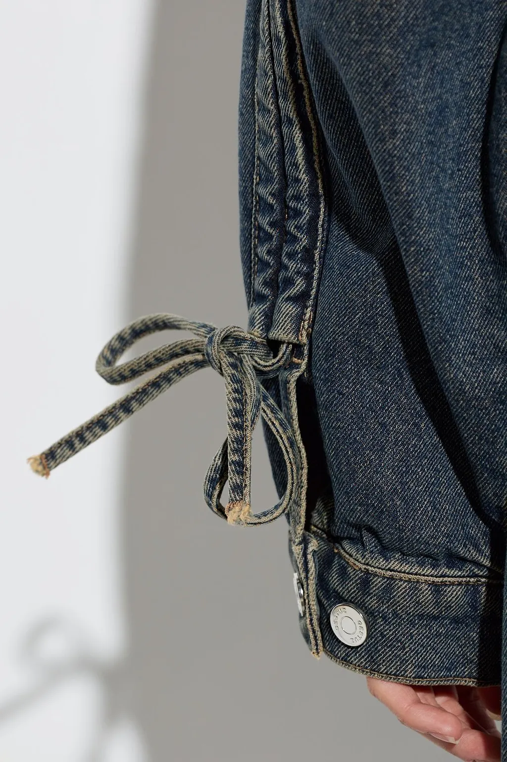 Gestuz Gzsusara Drawstring Denim Jacket