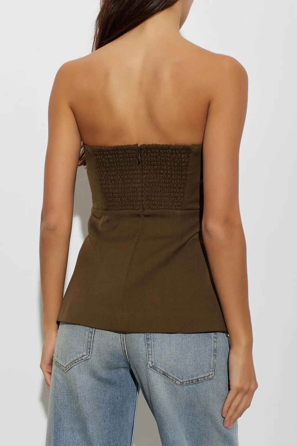 Gestuz Gzstacy Pleated Strapless Top